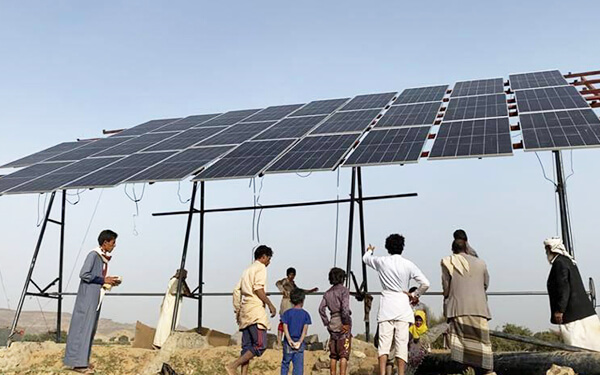 Inversor de bomba solar SI23 18KW en Yemen