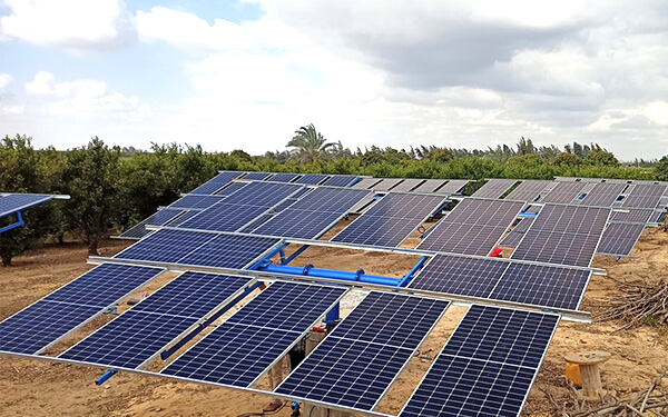 Inversor de bomba de agua solar de 4kW en Kolkata, India