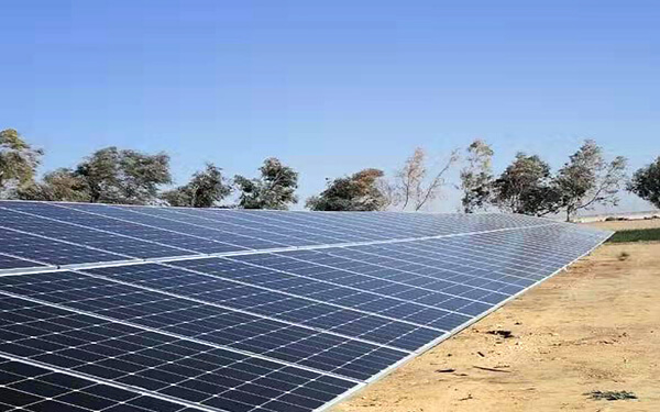 Inversor de bomba de agua solar de 75kW en El Cairo, Egipto