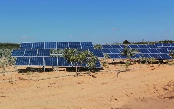 Inversor de bomba de agua solar de 22kW en Asuán, Egipto