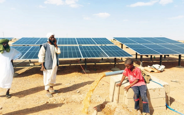 Inversor de bomba de agua solar de 30kW en Sudán