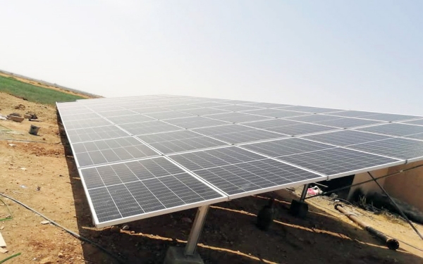 Inversor de bomba de agua solar de 15kW en Marruecos