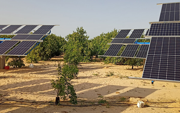 Inversor de bomba de agua solar de 5,5 kW en Kabul, Afganistán