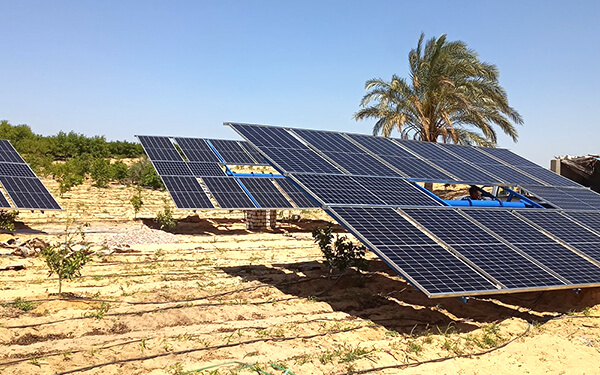 Inversor de bomba de agua solar de 7,5 kW en Pakistán
