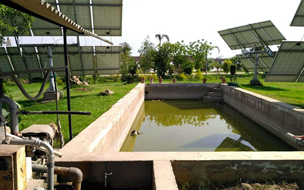 Inversor de bomba de agua solar de 11kW en Lahore, Pakistán