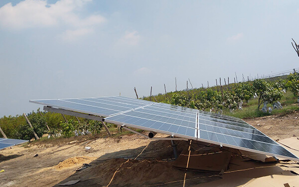 Inversor de bomba de agua solar de 7,5 kW en Asuán, Egipto