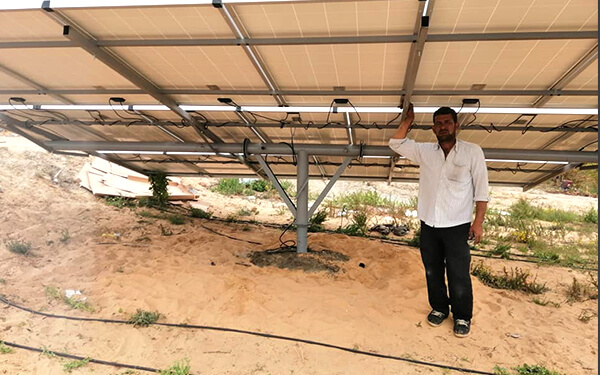 Inversor de bomba de agua solar de 7,5 kW en Suez, Egipto