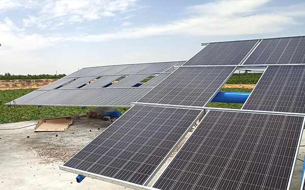 Inversor de bomba de agua solar de 110kW en El Cairo, Egipto