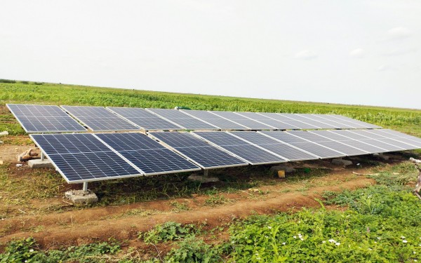 Inversor de bomba de agua solar de 7,5 kW en Sudán