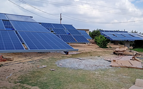 Inversor de bomba de agua solar de 18kW en Fayum, Egipto